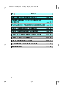 Manual de uso Whirlpool AFG 635 APP Congelador