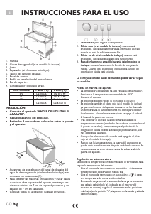 Manual de uso Whirlpool AFG 6352 AP/1 Congelador