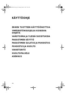 Käyttöohje Whirlpool AFG 8053 Pakastin