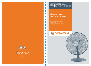 Manual de uso Somela Steel Breeze 120T Ventilador