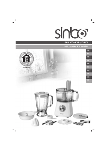 Manual de uso Sinbo SHB 3070 Robot de cocina