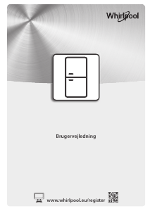 Brugsanvisning Whirlpool UW8 F2C KSB Fryser