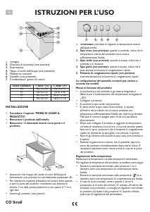 Manuale Whirlpool WH1400 Congelatore