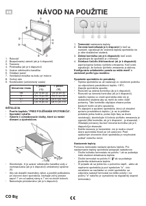 Návod Whirlpool WH5000 Mraznička