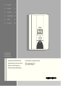 Handleiding Siemens DE1821555 Boiler