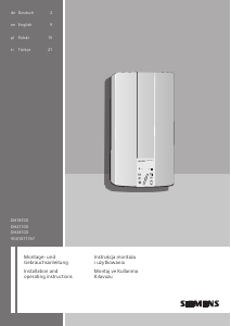 Handleiding Siemens DH18100 Boiler