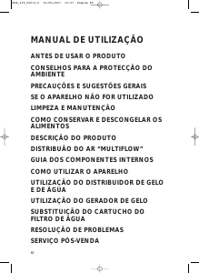 Manual Whirlpool 20RA-D3 SF Frigorífico combinado