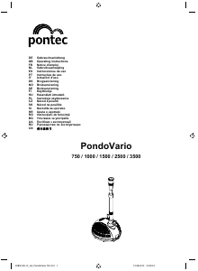 说明书 PontecPondoVario 750喷泉泵