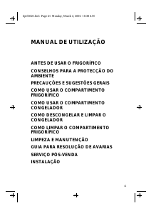 Manual Whirlpool ARC 2910/AL Frigorífico combinado