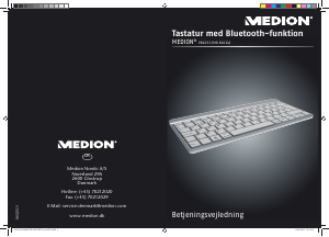 Brugsanvisning Medion P81032 (MD 86624) Tastatur