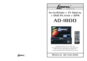 Manual Lenoxx AD-1800 Auto-rádio