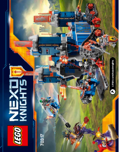 Manual Lego set 70317 Nexo Knights The fortrex