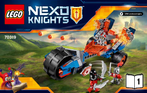 Manual Lego set 70319 Nexo Knights Macys thunder mace
