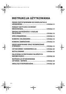 Instrukcja Whirlpool ARC 4324/AL Lodówko-zamrażarka