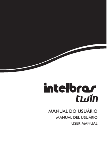 Manual Intelbras Twin 9.6 Walkie-talkie