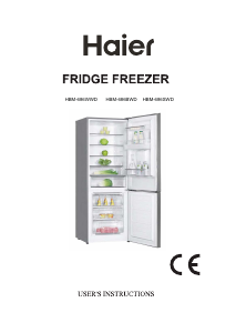 Manual Haier HBM-686SWD Fridge-Freezer