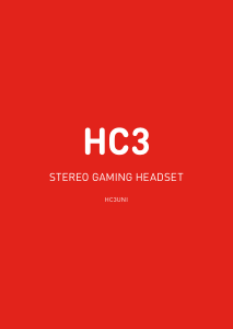 Handleiding Gioteck HC-3 Headset