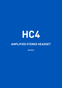 Manual Gioteck HC-4 (PS4) Headset