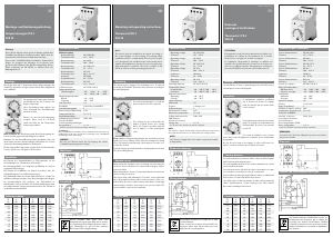 Manual de uso Eberle ITR 3 528 35 Termostato