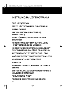 Instrukcja Whirlpool ARG 457/WP Lodówko-zamrażarka