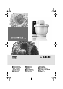 Käyttöohje Bosch MUM44R1 Jalustasekoitin