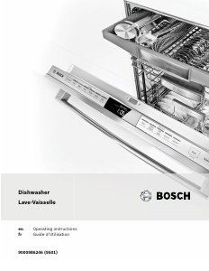 Manual Bosch SGE53U55UC Dishwasher