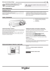 Instrukcja Whirlpool ARG 913 1 Lodówko-zamrażarka