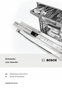 Manual Bosch SHP53T55UC Dishwasher