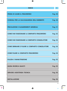 Manuale Whirlpool ART 353/R Frigorifero-congelatore