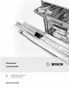 Manual Bosch SHS5AV52UC Dishwasher