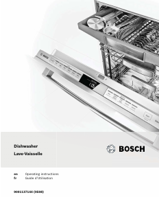 Manual Bosch SHS5AV56UC Dishwasher