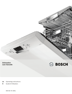 Mode d’emploi Bosch SHV9PT53UC Lave-vaisselle