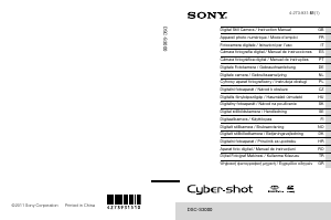 Kullanım kılavuzu Sony Cyber-shot DSC-S3000 Dijital kamera