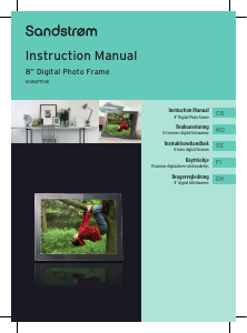 Manual Sandstrøm S08DPF10E Digital Photo Frame