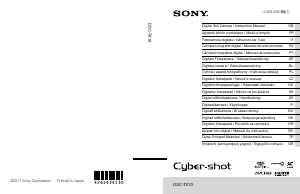 Kullanım kılavuzu Sony Cyber-shot DSC-TX10 Dijital kamera