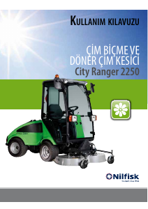 Kullanım kılavuzu Nilfisk City Ranger 2250 Çim biçme makinesi