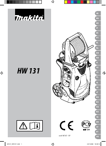 Manuale Makita HW131 Idropulitrice
