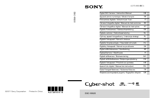 Käyttöohje Sony Cyber-shot DSC-W520 Digitaalikamera