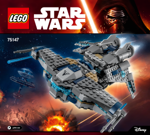 Käyttöohje Lego set 75147 Star Wars StarScavenger