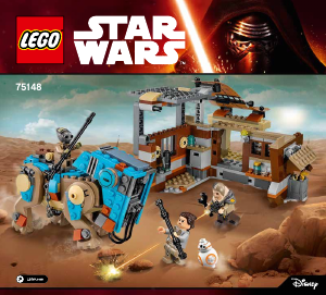 Manual Lego set 75148 Star Wars Encontro em Jakku