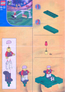 Handleiding Lego set 1428 Sports Schiet en scoor