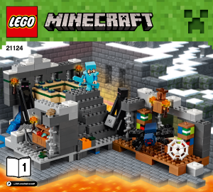 Instrukcja Lego set 21124 Minecraft Portal kresu