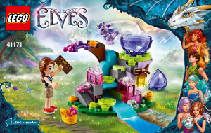 Bruksanvisning Lego set 41171 Elves Jones og babyvinddragen