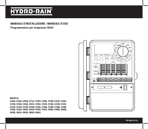 Manuale Hydro-Rain 57008 Centralina irrigazione