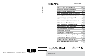 Kullanım kılavuzu Sony Cyber-shot DSC-W610 Dijital kamera