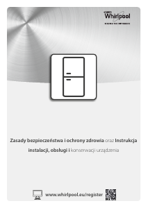 Instrukcja Whirlpool BSNF 8121 OX Lodówko-zamrażarka