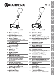 Kullanım kılavuzu Gardena 400 Çim biçme makinesi