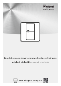 Instrukcja Whirlpool BSNF 8122 W Lodówko-zamrażarka