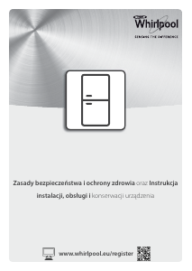 Instrukcja Whirlpool BSNF 8131 OX Lodówko-zamrażarka