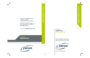 Manual de uso Fensa FFV 4765 Inox Congelador